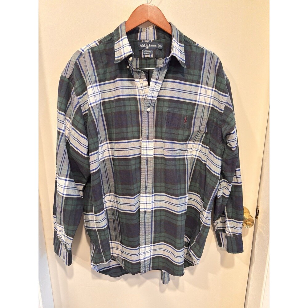 mens ralph lauren button down shirts